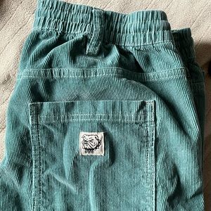 Mens teal corduroy urban outfitters BDG pants